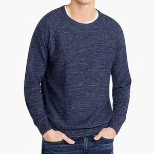 J.Crew Slim Rugged Cotton Sweater, Heather Dark, S